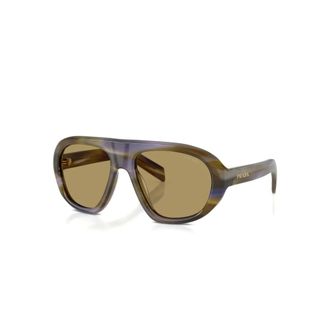 Prada Sunglasses, female, Brown, Size: 57 MM C05S Sunglasses
