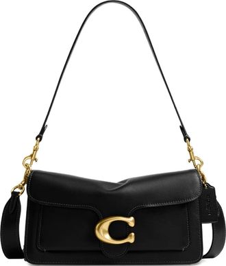 Coach Tabby leather shoulder bag - women - Calf Leather - One Size - Black