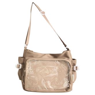 Generic Women Ita Bag Fashion Shoulder Bag Stylish Crossbody Bag Chic Hobo Bag (Khaki)