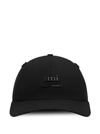 Ami Ami-plaque cap - unisex - Polyamide - OS - Black