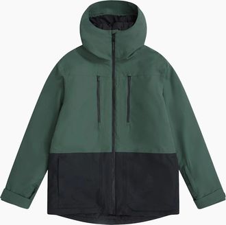 Mountain Warehouse Mens Mountain Warehouse Mens Zephyr Snowboarding Jacket - Green - Size: Regular/34