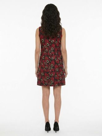 Dolce & Gabbana Floral Jacquard Dress - Red