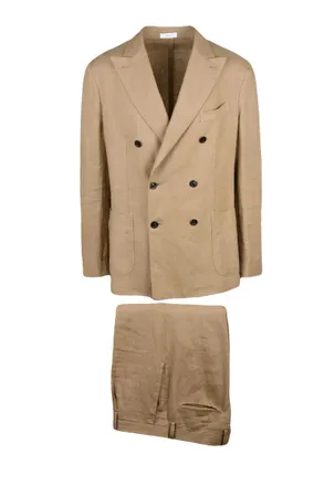 Boglioli Linen Suit - Brown