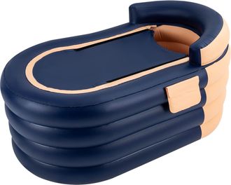 OEM Ba&ntilde;era Hinchable Para Adultos - Ba&ntilde;era Port&aacute;til Y Plegable Con Bomba De Aire Y Boquillas De Inflado - Fabricada En Pvc - Para Ba&ntilde;os De Adultos Y Ba&ntilde;os