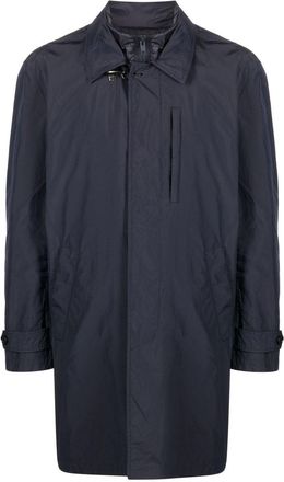 Fay detachable-lining coat - men - Polyamide - XXXL - Blue