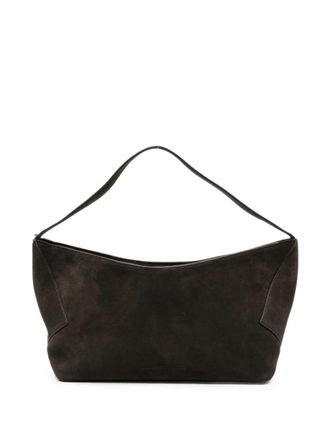 STUDIO NICHOLSON Shoulder Bag Zip Detail Fold Detail Zip Shoulder Bag