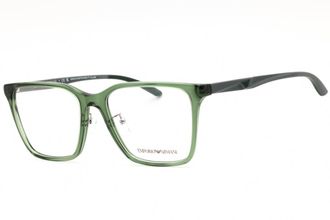 Emporio Armani EA3232D 6061 Shiny Transparent Olive Green/Matte Green 56mm