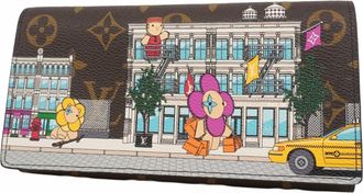 Louis Vuitton Brown Multi-Color Long Wallet (Bi-Fold) (Pre-Owned)