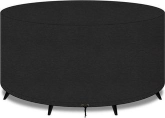 No Brand Funda Para Mesa Y Sillas De Jard&iacute;n - Oxford 210d, Impermeable, Resistente Al Viento Y A Los Rayos Uv - 130 X 71 Cm