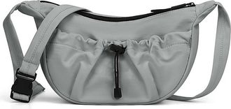 Generic Womens Waterproof Oxford Crossbody Bag, Stylish Shoulder Bag with Zipper, Adjustable Strap, Multiple Compartments, Applies to Business or Travel (Gray