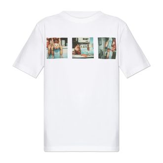 Dsquared2 Dames, Tops, Wit, Maat: 2XS Katoen