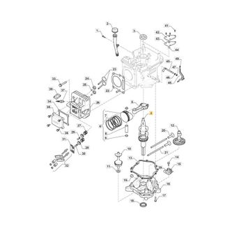 STIGA Sports Albero motore ORIGINALE STIGA trattorino tagliaerba 1330m - 84mt 118551387/0