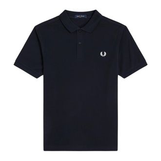 Fred Perry Polo Shirts, male, Blue, Size: L M3 Polo