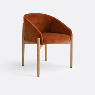 La Redoute Interieurs Tafelstoel in structuurstof, Beca