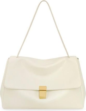 JW PEI Hilary Faux Leather Shoulder Bag in White at Nordstrom