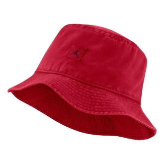 Nike Jordan Air Jordan Jumpman Washed Bucket Hat Red Black DC3687-687