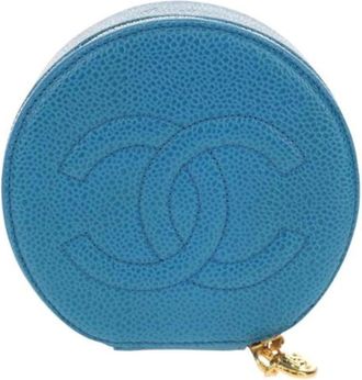 Chanel Pre-owned Mini Bags, female, Blue, Size: ONE SIZE Pre-owned Mini Bag