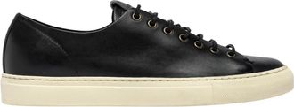 Buttero Tanino Sneakers - Heren - Sneakers - Zwart - 40 EU - Leer - Schoenen