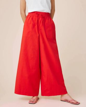 Splendid Mallory Poplin Pant In Firework