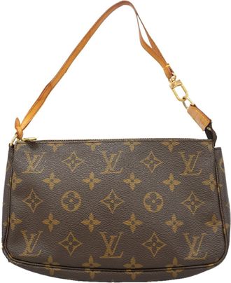 Louis Vuitton Brown Pouch (Pre-Owned)