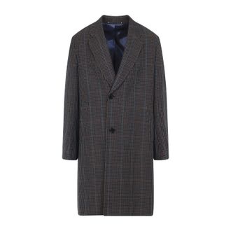 Paul Smith Mud Wool Overcoat-Uomo