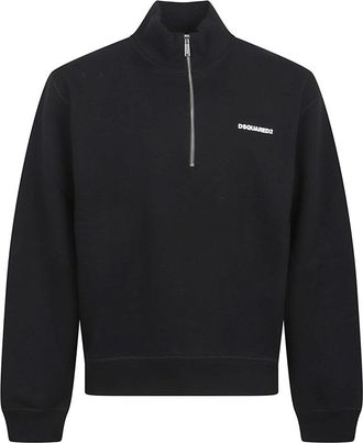 Dsquared2 New York Skyline Print Cotton Sweatshirt