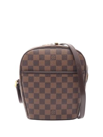 Louis Vuitton 2005 Damier Ebene Ipanema PM crossbody bag - women - Fabric - One Size - Brown