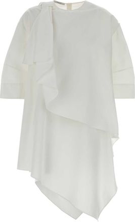 Givenchy White Poplin Mini Dress