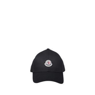 Moncler 999 Baseball Cap - male - Moncler - Hats & Caps - Black - ONE SIZE - Accessories