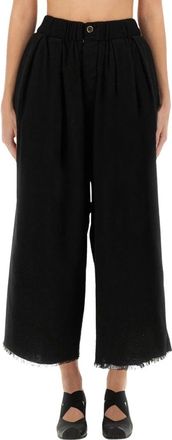Uma Wang Mujer, Pantalones, Negro, Talla: S