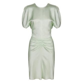 Victoria Beckham Kleedjes, Dames, Groen, 3Xs, Kleedjes