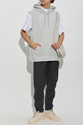 Nike Sleeveless Sweatshirt, Mens, Grey
