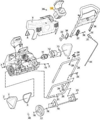 STIGA Sports Contenedor De Bater&iacute;as Con Tapa Original Stiga - 118820588/0