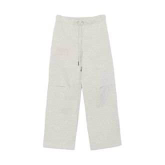 Jean Paul Gaultier Dames, Broeken, Grijs, Maat: S Katoen