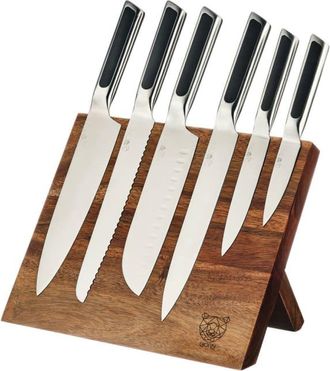 Björn Borg Bloque de cuchillos de cocina LOKI VANTAA - 7 Piezas