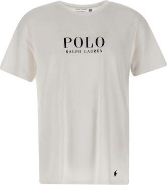 Polo Ralph Lauren Msw Cotton T-shirt - Heren - T-shirts - Wit - 2XL - Katoen - Tops