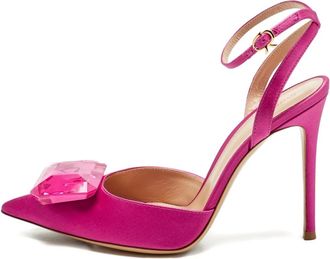 Gianvito Rossi Pumps Jaipur a punta - Rosa