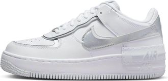 Nike (WMNS) Nike Air Force 1 Shadow White Metallic Silver CI0919-119