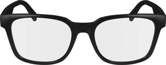Lacoste Mat Zwart Brilmontuur - unisex - Brillen - Zwart - 54 MM - Accessoires