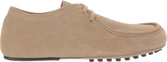 Tod's Beige Solid Loafers