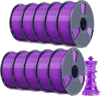 OEM Filamento Para Impresora 3d, Alta Resistencia, Dureza, Color Morado Claro