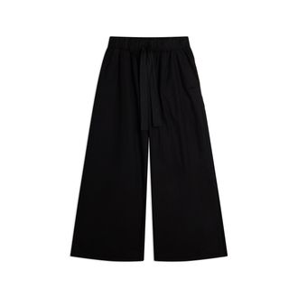 Freddy Pantaloni sportivi wide leg da donna in cotone stretch