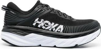 Hoka One One Bondi 7 - Heren - Hardloopschoenen - Zwart - 42 EU - Fitness