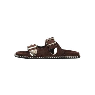 Toral Shoes Schoenen, Dames, Bruin, 38 EU, Leer, Hidra Slippers