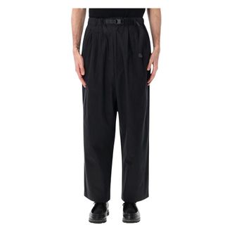 Comme Des Gar&ccedil;ons Straight Trousers, male, Black, Size: S Pinces Chino