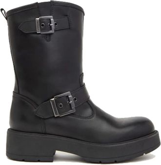 Nero Giardini leather ankle boots - Black