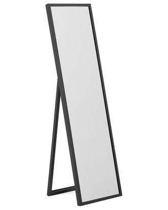 Beliani Beliani - Specchio Da Pavimento Con Cornice Nera 40 X 140 Cm Torcy