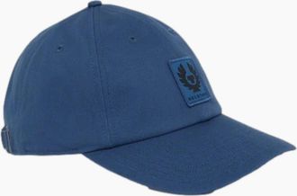 Belstaff Mens Belstaff Phoenix Logo Cap S1-26 Marine Blue - Size: ONE size