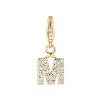 Electric Picks Initial Charm in Gold - M at Nordstrom