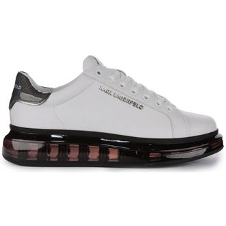 Karl Lagerfeld Sneakers, male, White, 10 UK, Karl Lagerfeld Kapri Kushion In White Black For Men